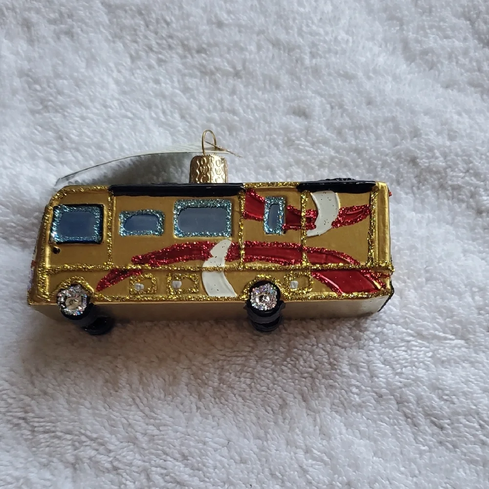 OLD WORLD CHRISTMAS Motorhome Ornament New W Tag RVlife - Picture 1 of 7